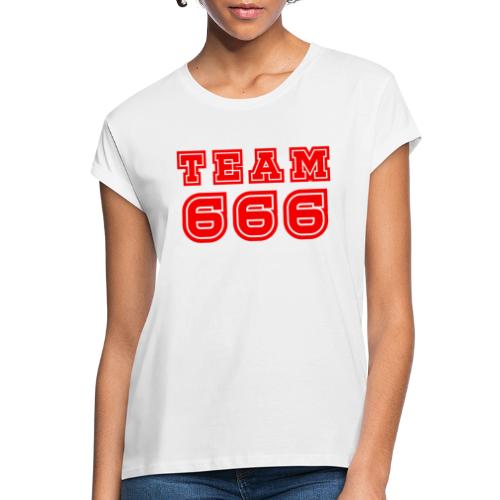 Team 666 - Relaxed Fit Frauen T-Shirt