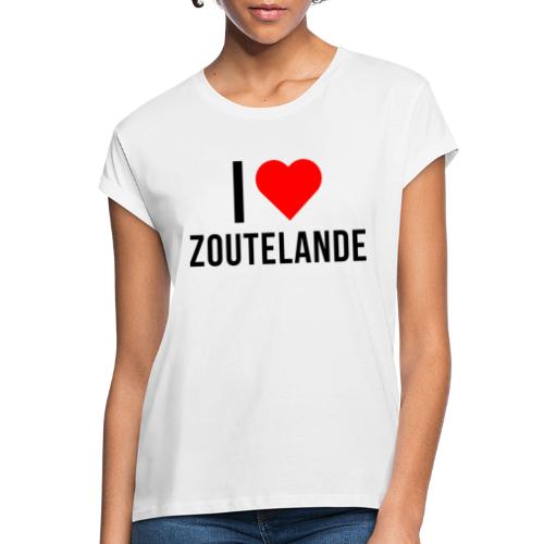 I Love Zoutelande - Relaxed Fit Frauen T-Shirt