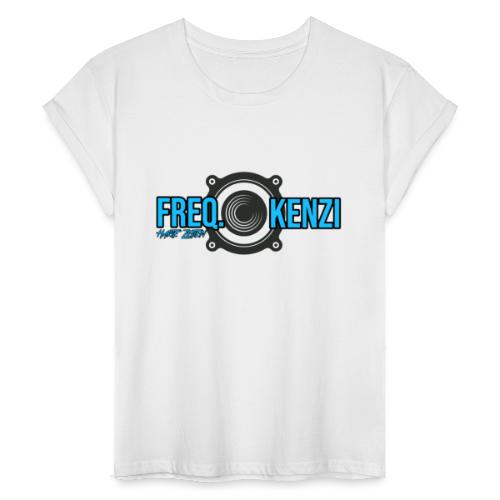 FreQ.Kenzi HZ Logo - Frauen Oversize T-Shirt
