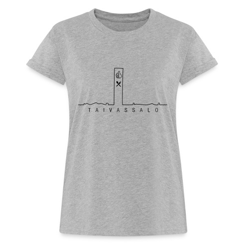 Taivassalo -printti - Rennosti istuva naisten t-paita