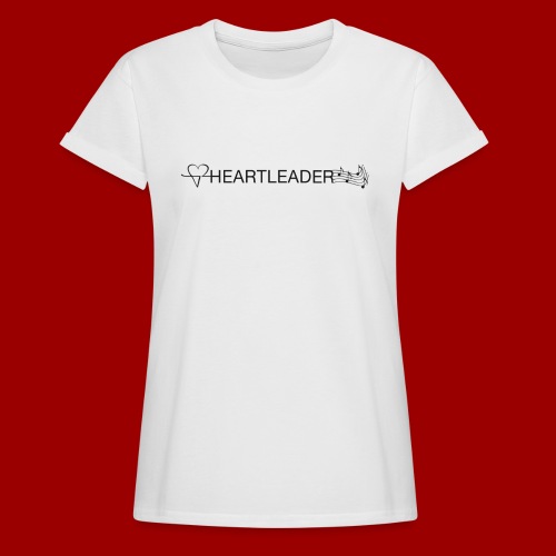 Heartleader Charity (schwarz/grau) - Relaxed Fit Frauen T-Shirt