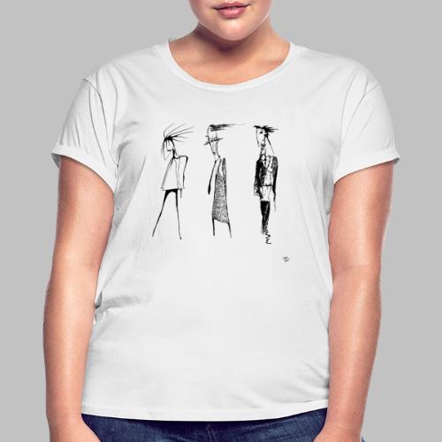 Zusammen allein - Frauen Oversize T-Shirt