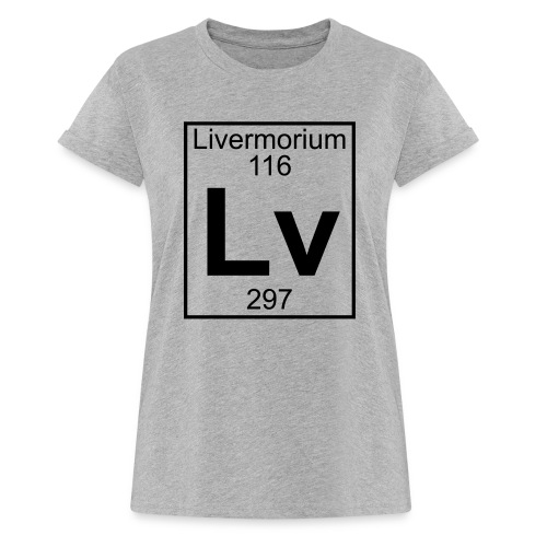 Livermorium (Lv) (element 116) - Women’s Relaxed Fit T-Shirt