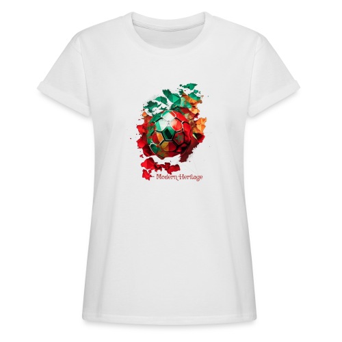ballon football maroc - T-shirt oversize Femme