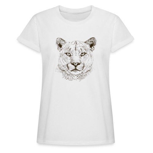 Wildkatze - Relaxed Fit Frauen T-Shirt