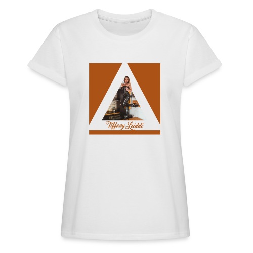 Triangle cuir - T-shirt décontracté Femme