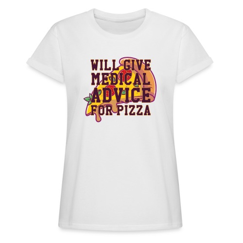 Pizza II - Relaxed Fit Frauen T-Shirt
