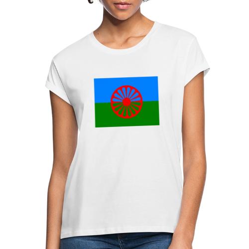 Roma Flag - Relaxed Fit Frauen T-Shirt
