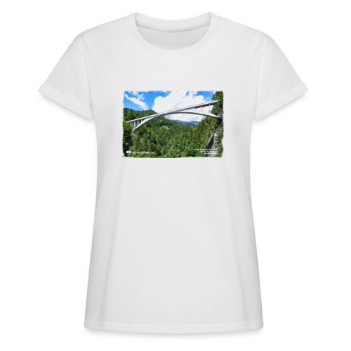 Salginatobelbrücke - Relaxed Fit Frauen T-Shirt