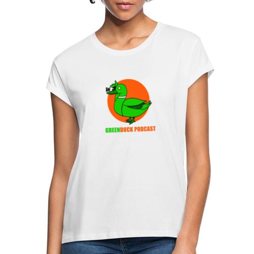 Greenduck Podcast Logo - Dame oversize T-shirt