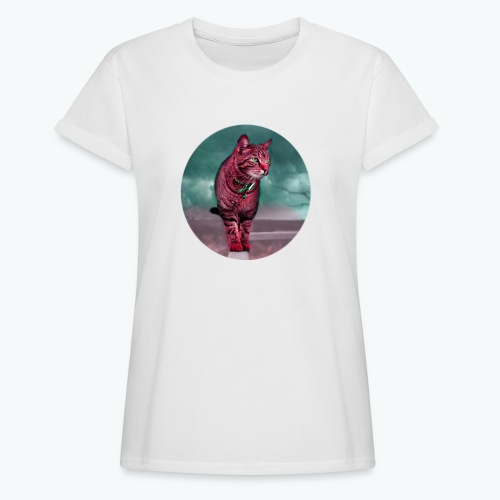 Chat sauvage - T-shirt décontracté Femme