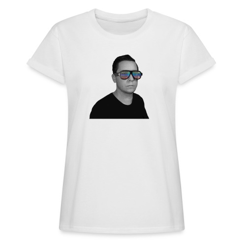 LED Glasses - Frauen Oversize T-Shirt