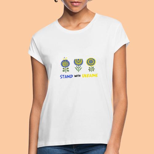 Stand with Ukraine - Women’s Relaxed Fit T-Shirt