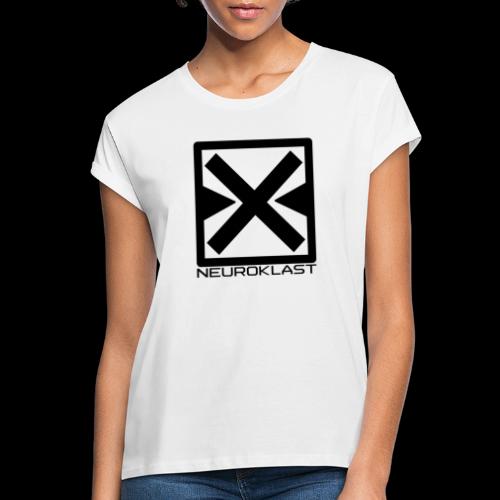 NEUOKLAST Logo Black - Frauen Oversize T-Shirt