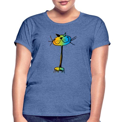Katze - Frauen Oversize T-Shirt