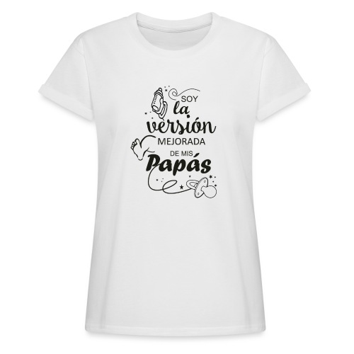 bodis - Camiseta holgada de mujer