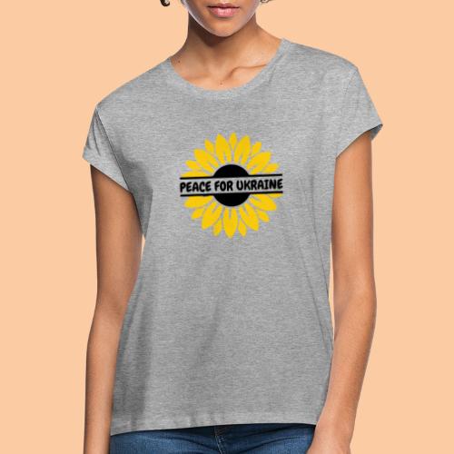 Sunflower - Peace for Ukraine - Women's Oversize T-Shirt
