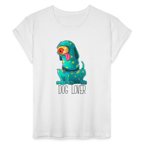Dog Lover - Frauen Oversize T-Shirt