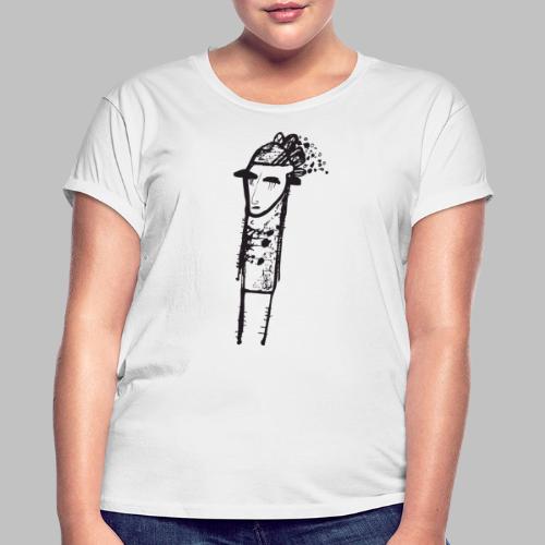 Allein - Frauen Oversize T-Shirt