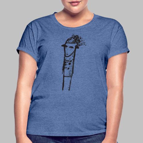 Allein - Frauen Oversize T-Shirt