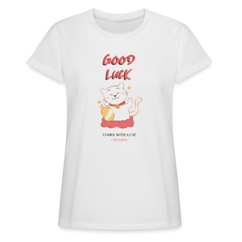 CATS KARMA - Relaxed Fit Frauen T-Shirt