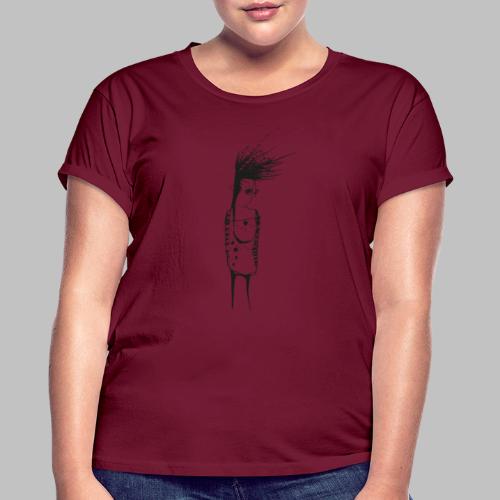 Allein - Alone - Frauen Oversize T-Shirt