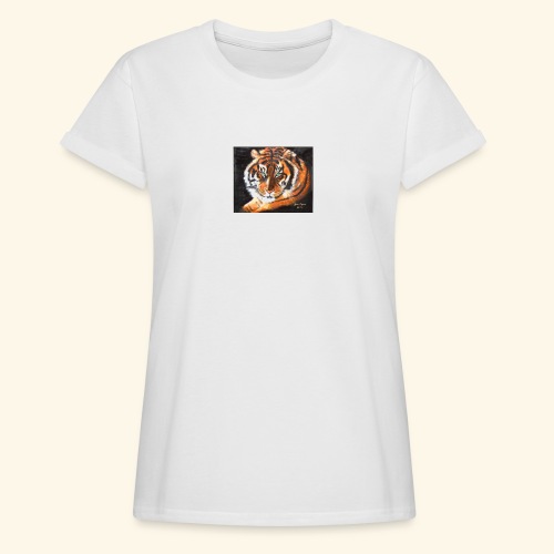 Tiger - Frauen Oversize T-Shirt