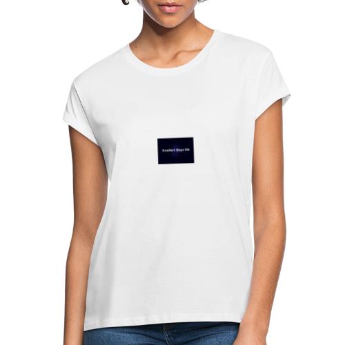 Klistermærke - Dame oversize T-shirt