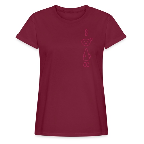 hangingfront - Frauen Oversize T-Shirt