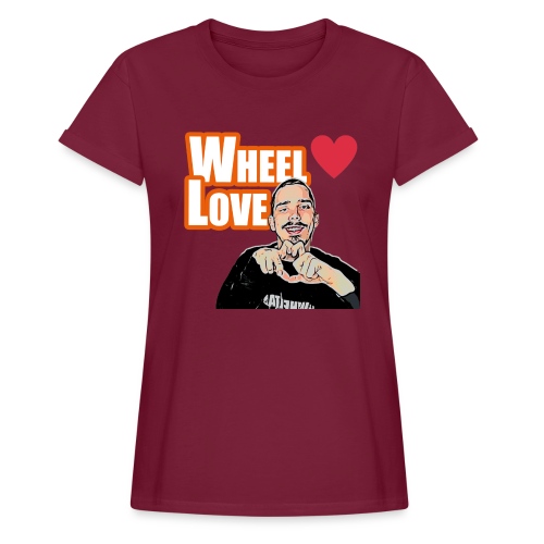 Spread Love with #WheelLove - Frauen Oversize T-Shirt