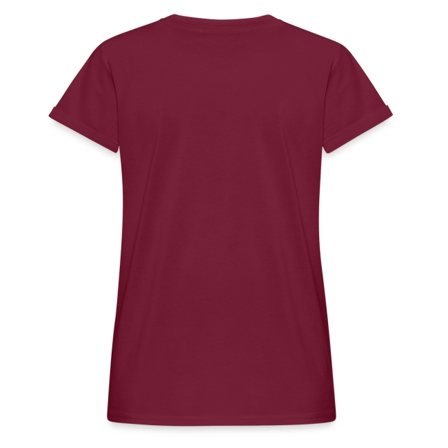 Vorschau: auf die kacke haun - Frauen Oversize T-Shirt