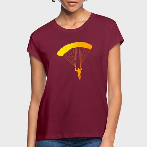 Colorfull Skydiver - Frauen Oversize T-Shirt