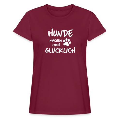 Vorschau: gluck - Frauen Oversize T-Shirt