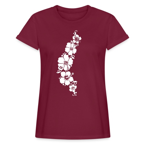 Flowers - Frauen Oversize T-Shirt