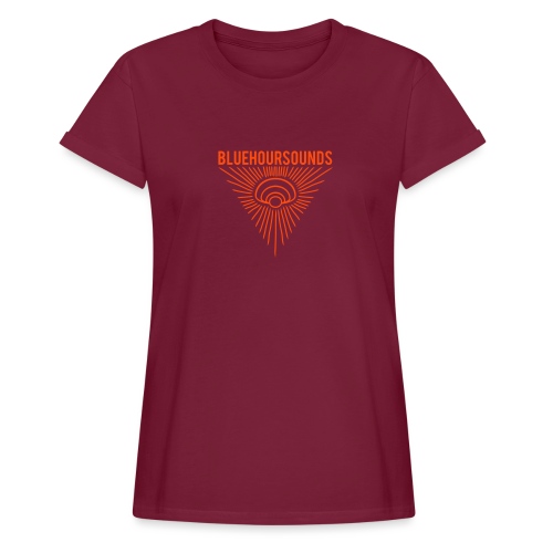 New Blue Hour Sounds logo triangle - Women's Oversize T-Shirt