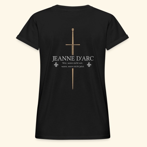 Jeanne d arc - Frauen Oversize T-Shirt