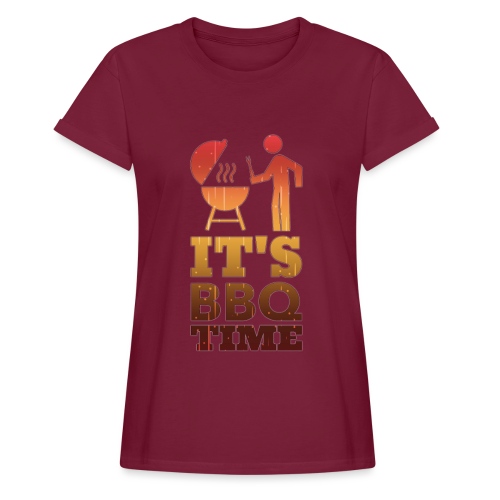It's BBQ Time - Vrouwen oversize T-shirt