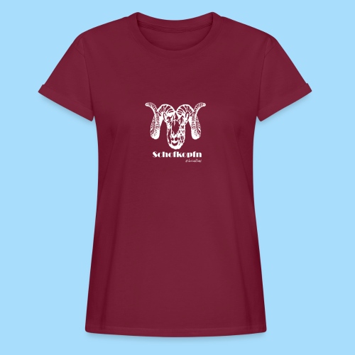 Schofkopfn - Frauen Oversize T-Shirt