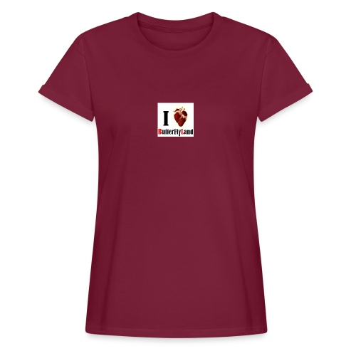 I love Butterflyland - T-shirt décontracté Femme