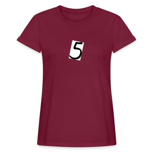 5 collection - T-shirt oversize Femme