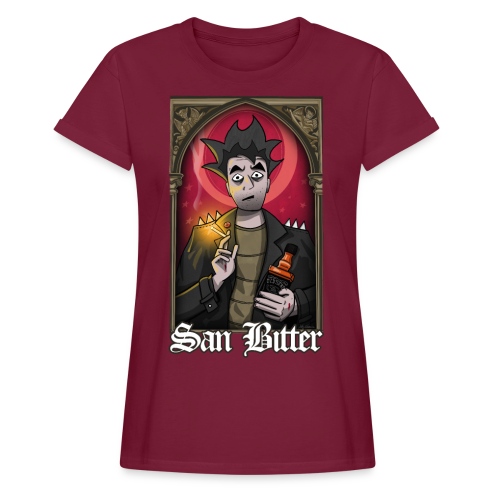 San Bitter - Camiseta holgada de mujer