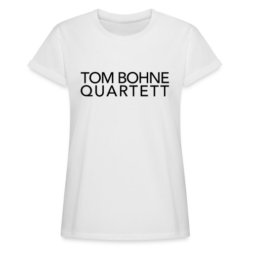 TBQ Logo schwarz - Frauen Oversize T-Shirt