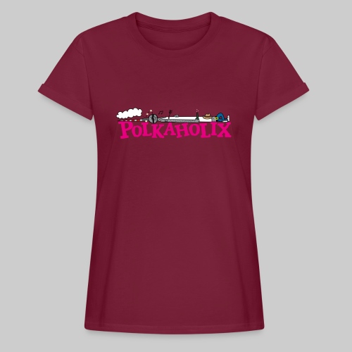 PHX Schriftzug + TV Man - Women's Oversize T-Shirt