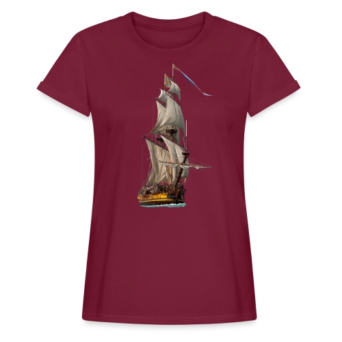 Segelschiff - Relaxed Fit Frauen T-Shirt