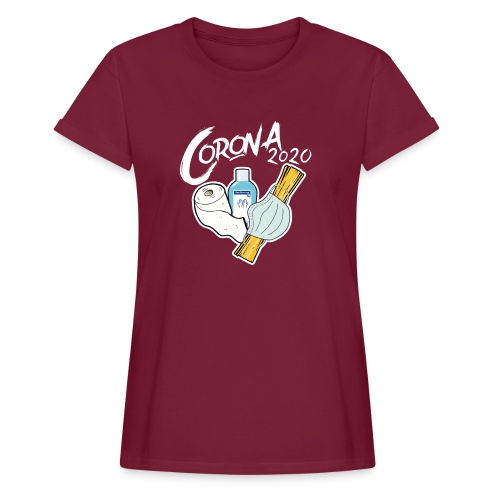 Corona 2020 Logo - Relaxed Fit Frauen T-Shirt