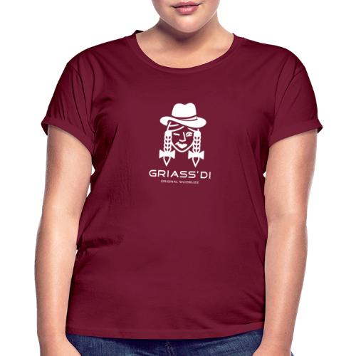 WUIDBUZZ | Griass di | Frauensache - Frauen Oversize T-Shirt
