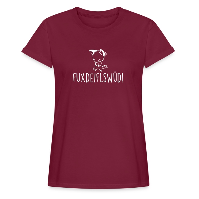 Vorschau: Fuxdeiflswüd - Frauen Oversize T-Shirt