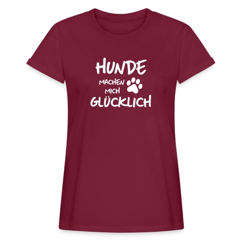Vorschau: gluck - Frauen Oversize T-Shirt