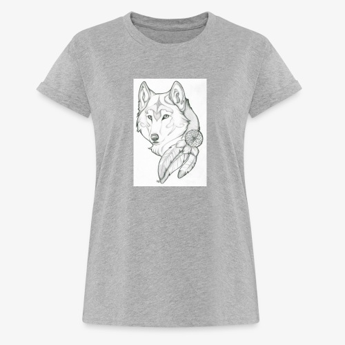 wolf - Relaxed fit vrouwen T-shirt
