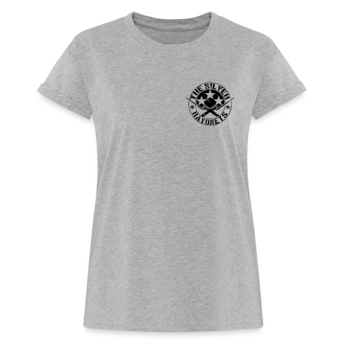 The Silver Bayonets (Logo) - Women's Oversize T-Shirt